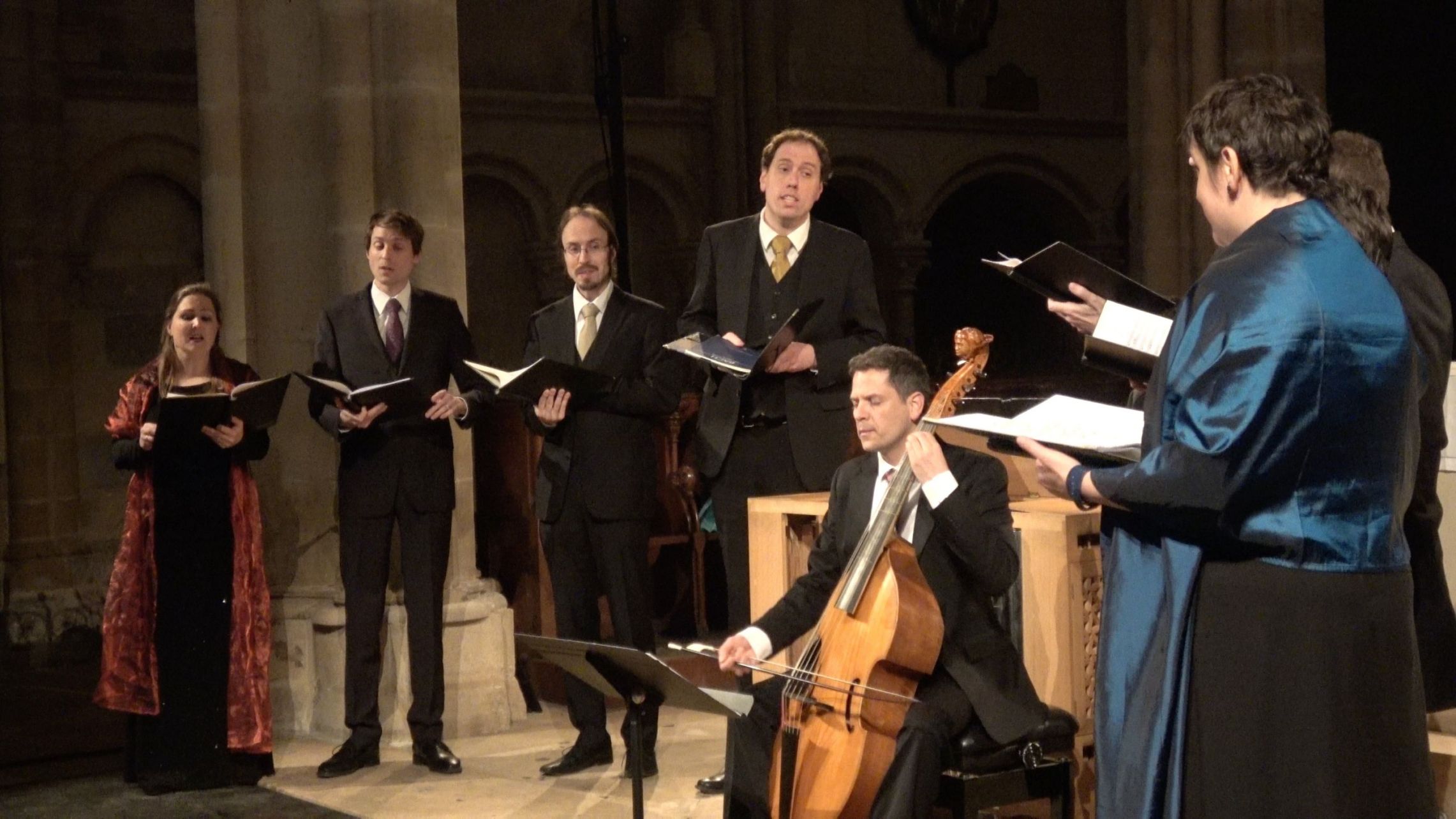 Captation du concert de Vox Luminis avec Lionel Meunier, enfant de Clamecy